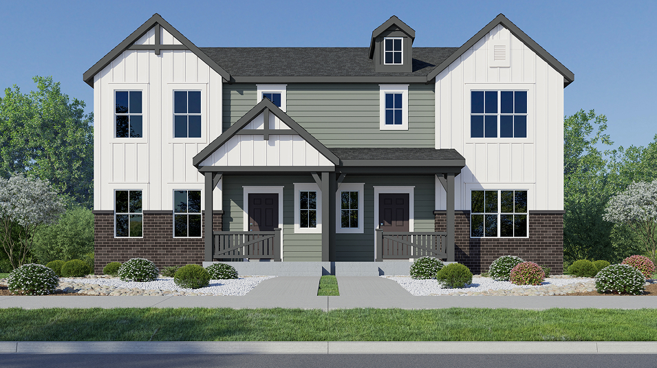 Timber Lark Paired Homes Lucent I Lucent II FH (Lucent II at 6406 Horned Lark Street, Paired Homes A)