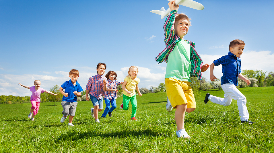 N Pic Kids Outdoors Group Toy Plane Field (Park in Blossom Park)