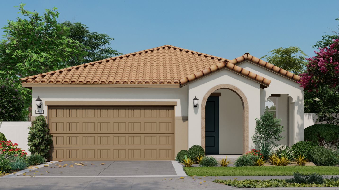 Residence 1634 Exterior C - Santa Barbara (Residence 1634 at 8348 Scarlet Sage Street, Molise | Active Adult 55+)