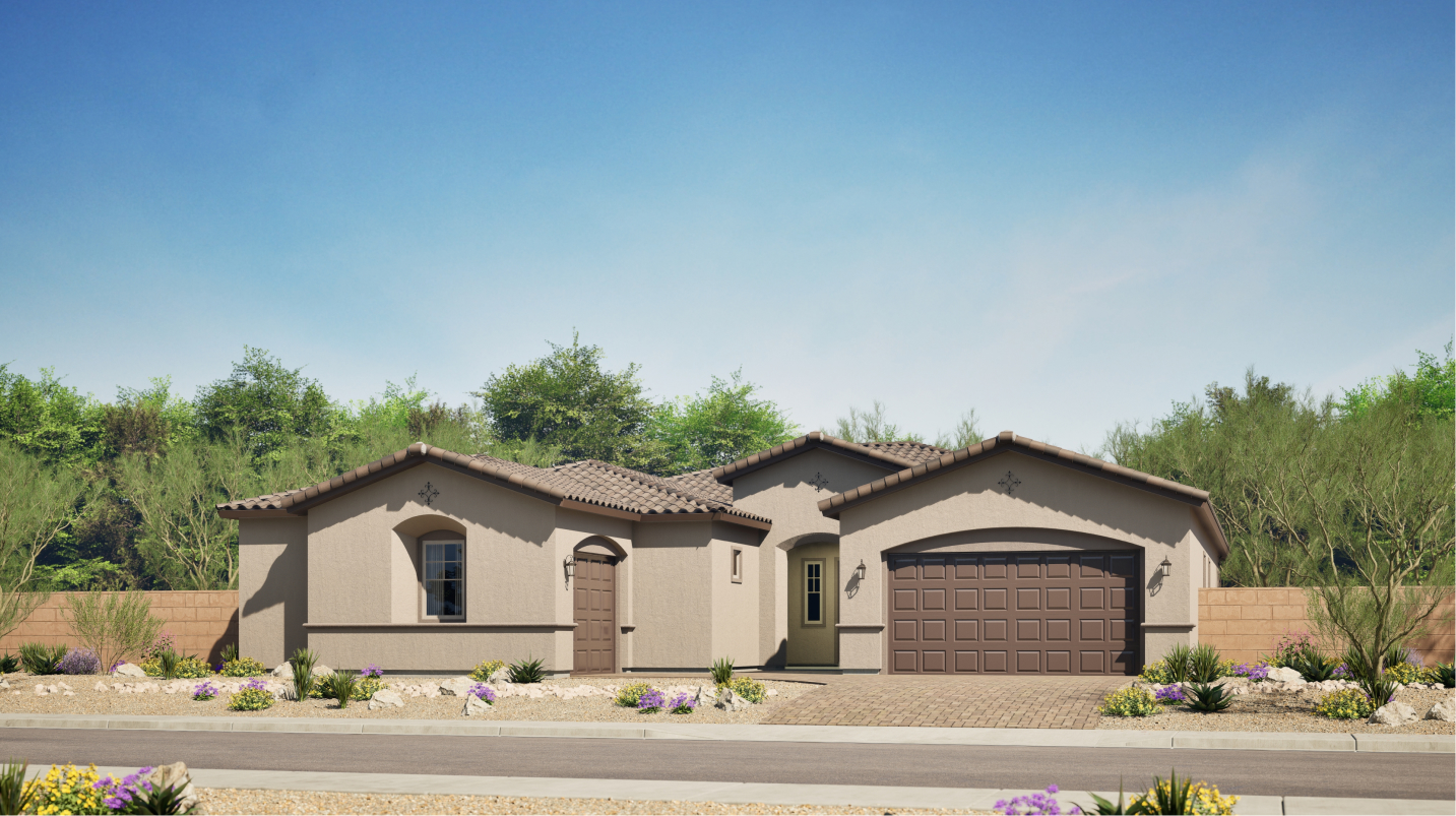 6081 Destiny Saddleback Revelation Spanish Colonial A (Revelation Plan 6081 at 13180 W SAND FLOWER DR, Destiny)