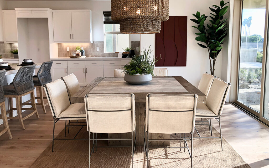 get the look rust revival dining room