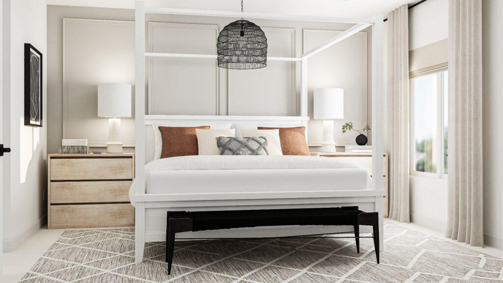 get the look rust revival bedroom