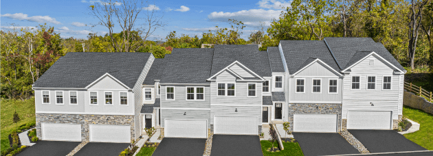Exterior of multi-family home