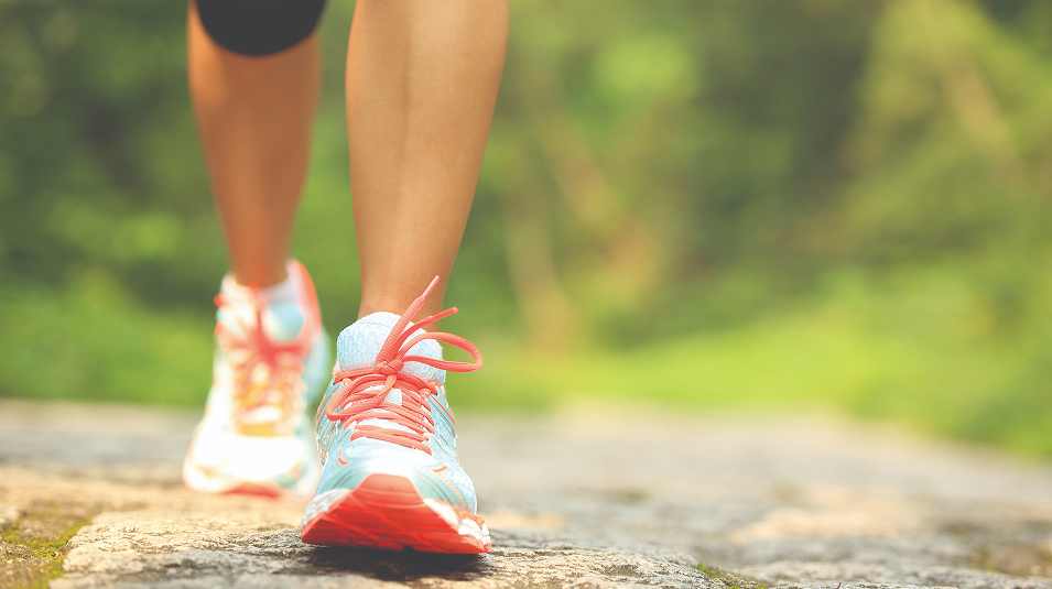 N Pic Exercise Running Park Woman Shoes Orange Blue (Trail in Villages of Greenhill)