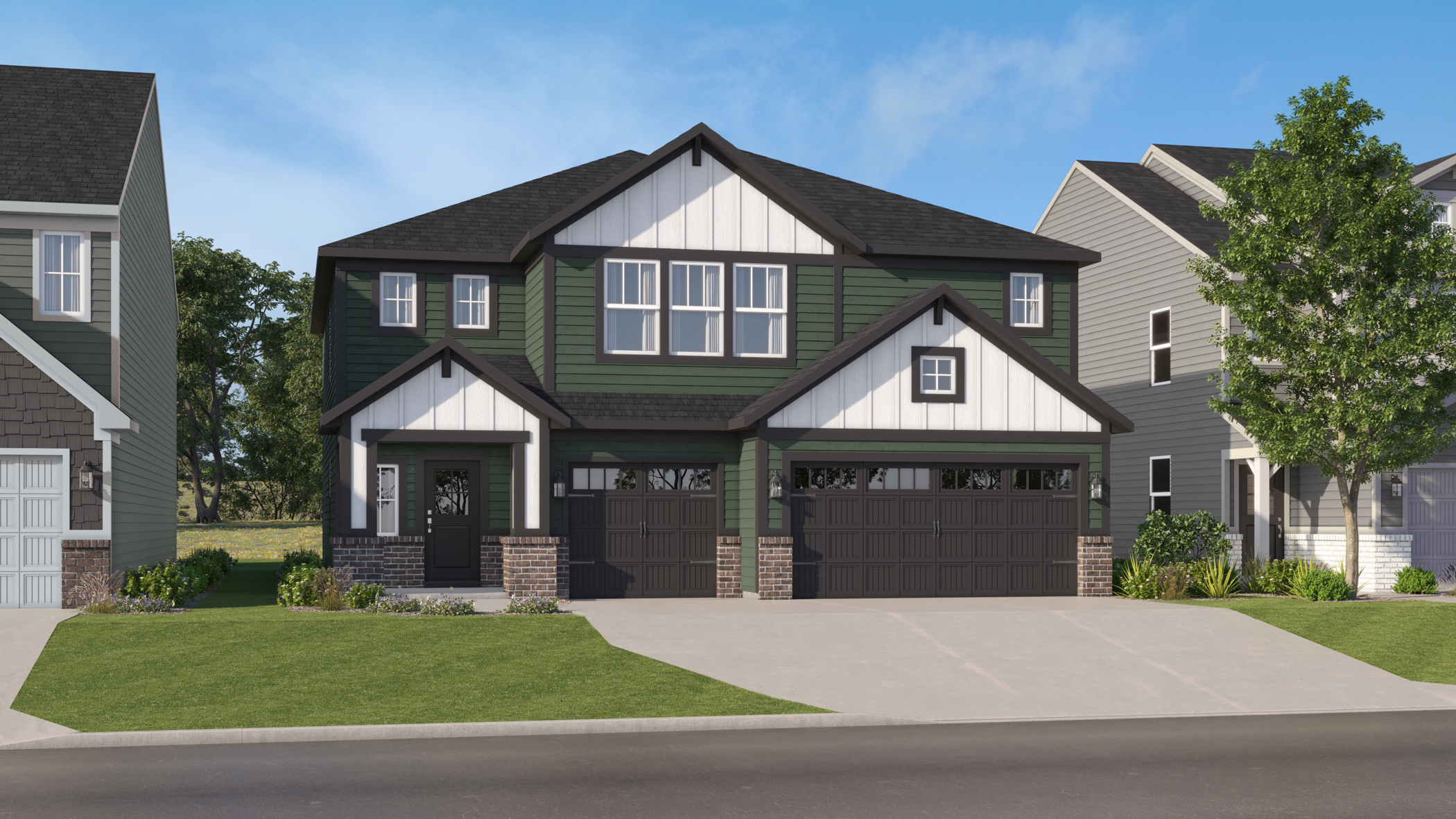 Paddington Elevation C (Paddington at 6339 Kilpatrick Lane, Magnolia Ridge Venture)