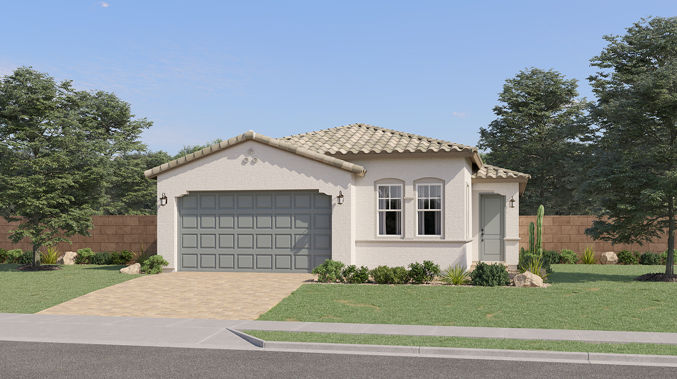 3570 Discovery Blossom Rock Barbaro Spanish Colonial A (Barbaro Plan 3570 at 2278 W RUTLEDGE AVE, Discovery)