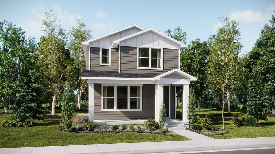 Wilcox Farms Granite Traditional Home Exterior