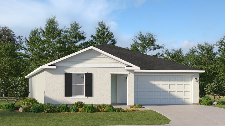 A ranch-inspired exterior 