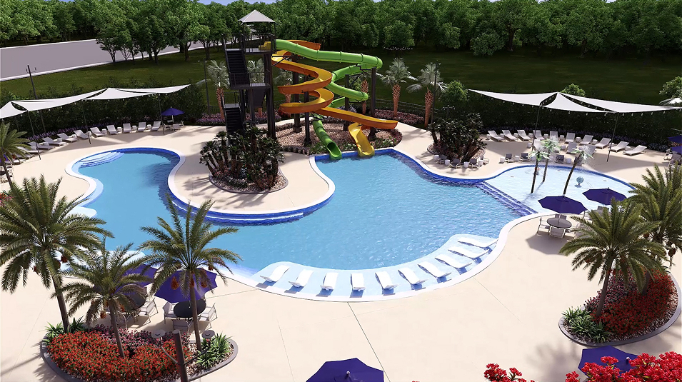 Sinton Ranch Amenity Rendering Pool (Swimming Pool in Sinton Ranch)
