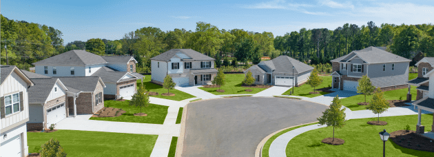 Exterior of a Lennar home