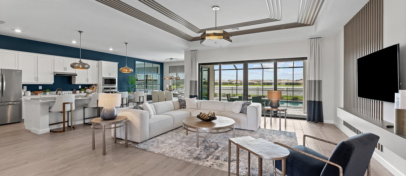 Sunset plan Great Room