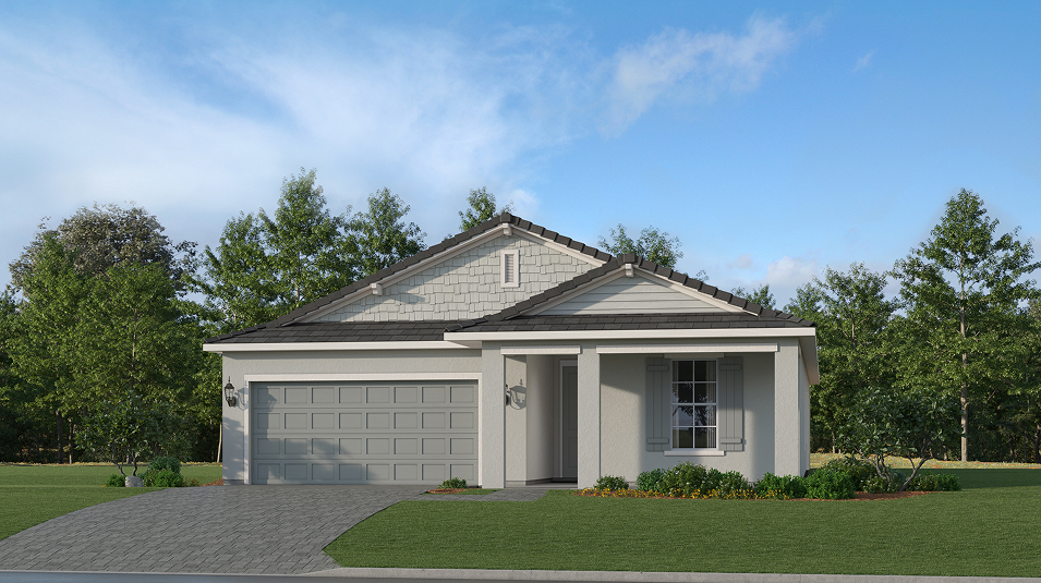 Florida Core N086 Cedar Key E5 T (Cedar Key at 22260 Rustic Ranch Lane, Executive Homes)