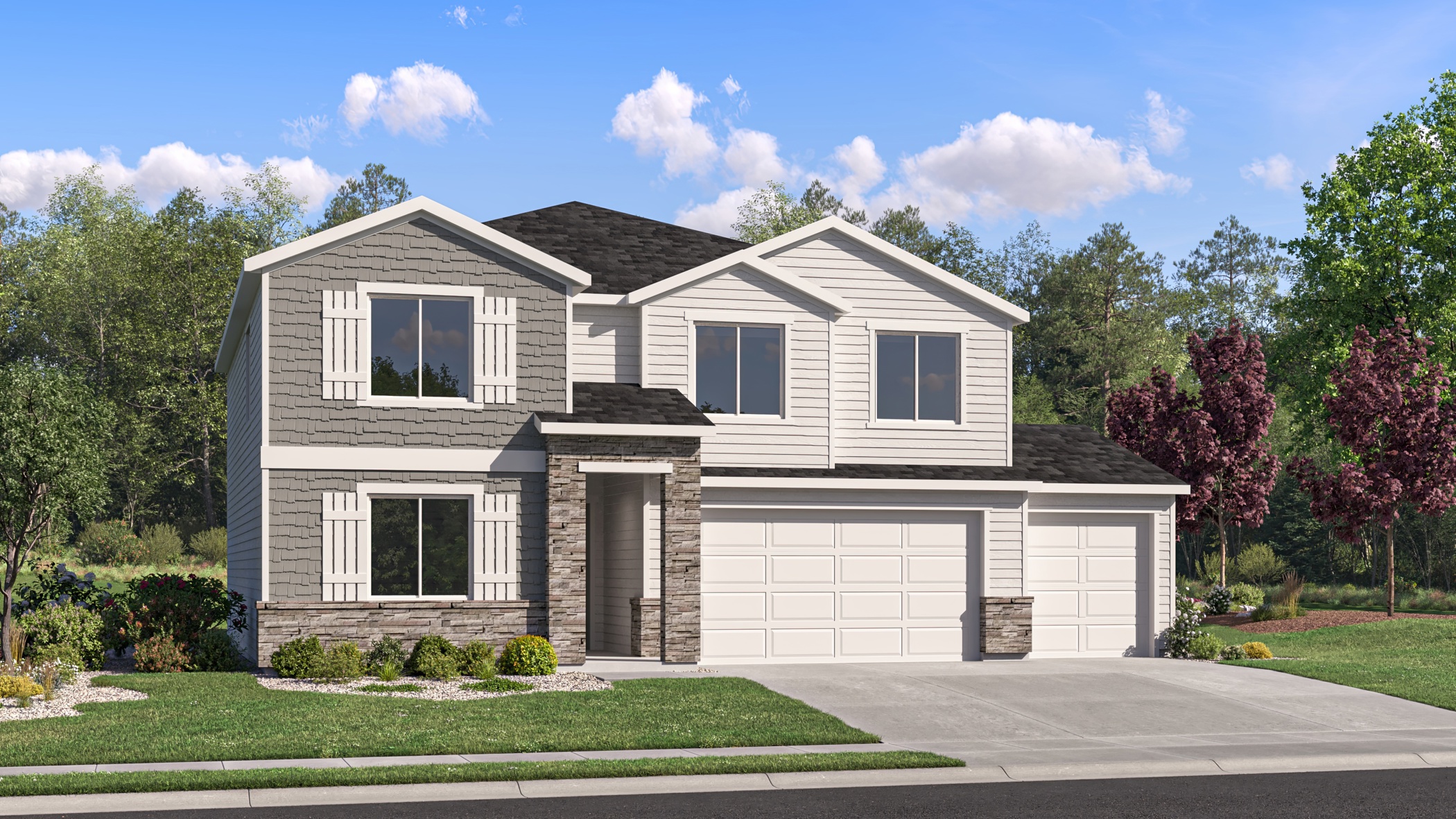 Slate Ridge Thunder Rock Laurel Craftsman 3 C 2 (Laurel 2805 at 2660 W Bee Balm St, Slate Ridge)