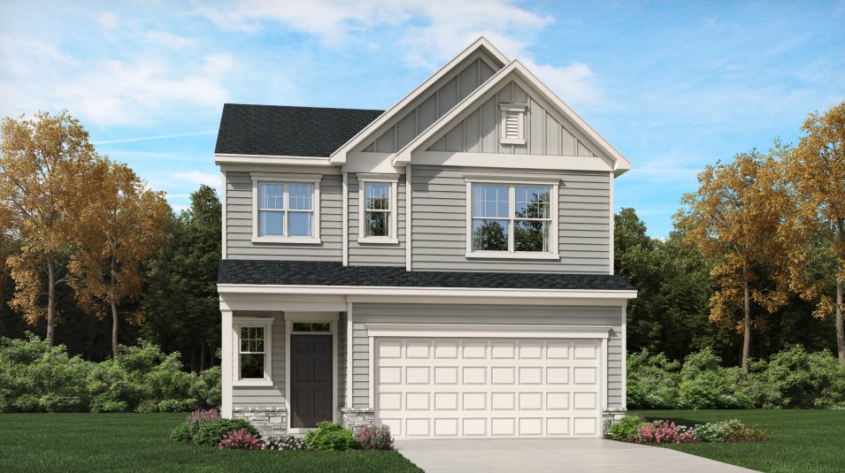 Harlowe Exterior Rendering B (Davidson at 1041 RED FINCH WAY, Hanover Collection)