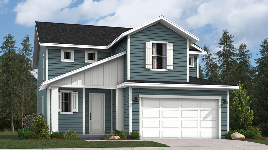 Lennar home at Lennar home in Saratoga Springs