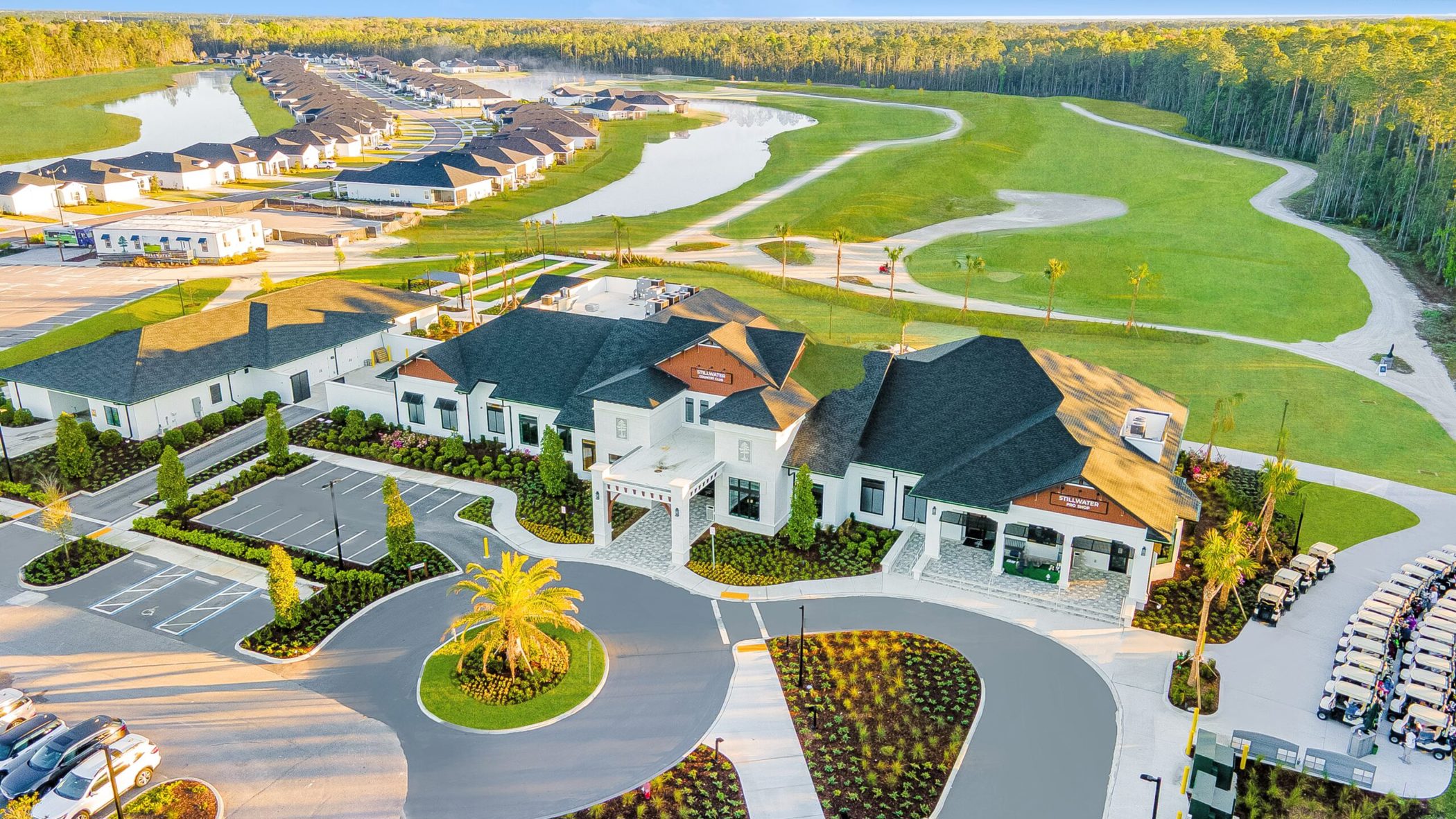 Stillwater Amenity Clubhouse Aerial 3of10 min scaled