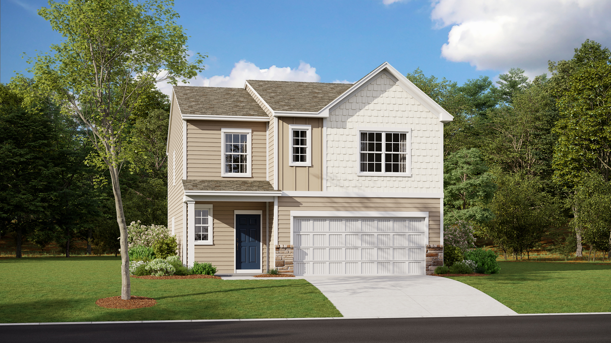2214 Plan Dickenson C (Dickenson II at 625 Hot Springs Drive, Dream Modern)