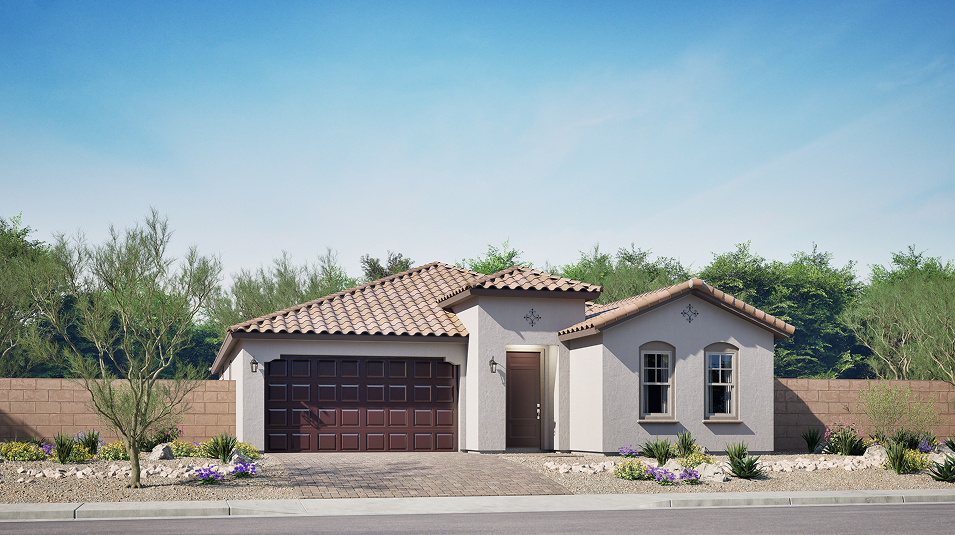 4022 Horizon III Anderson Farms Sage Spanish Colonial A (Sage Plan 4022 at 36437 W Oliveto Ave, Horizon III)