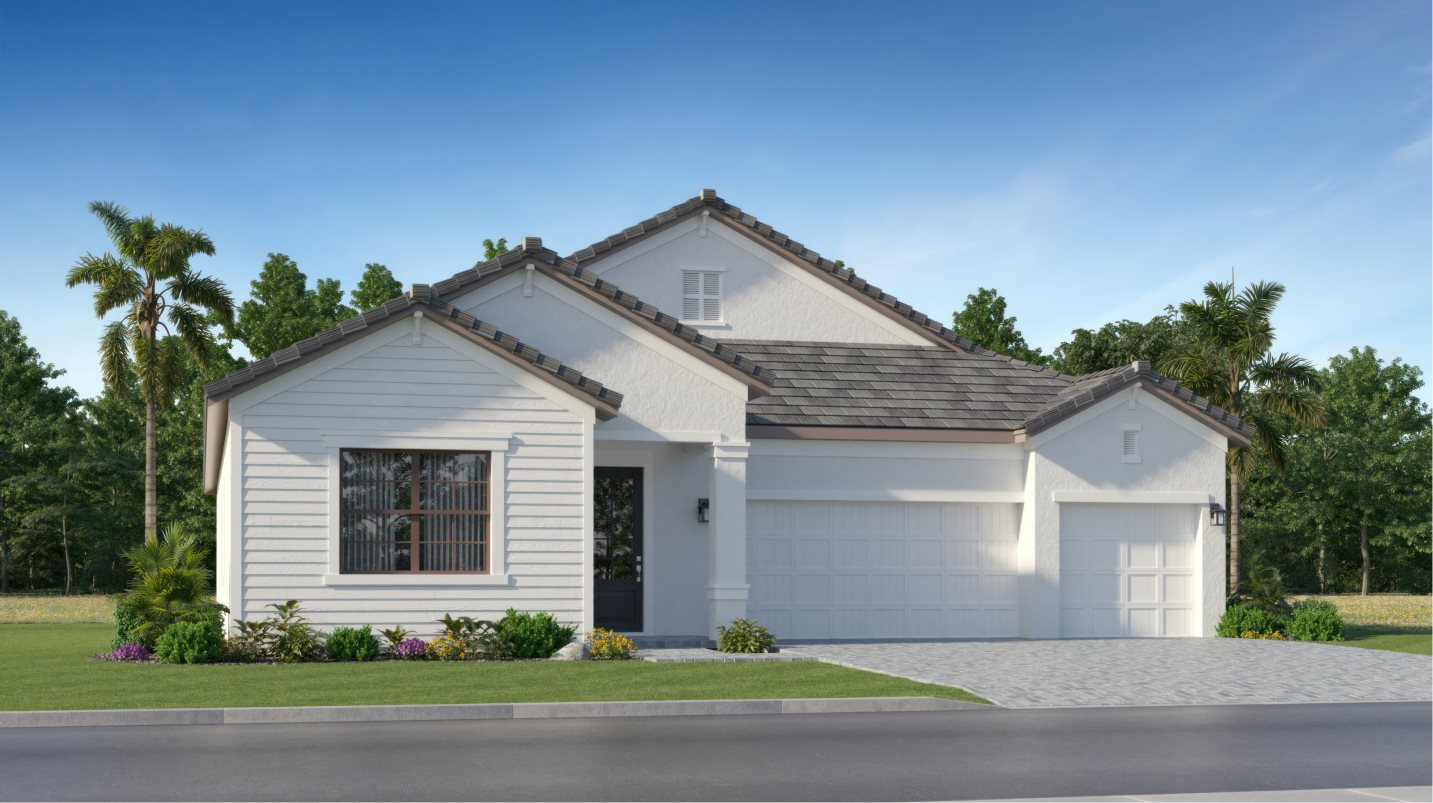 exterior rendering (The Richmond at 5923 Mound Key Run, Manor Golf Collection)