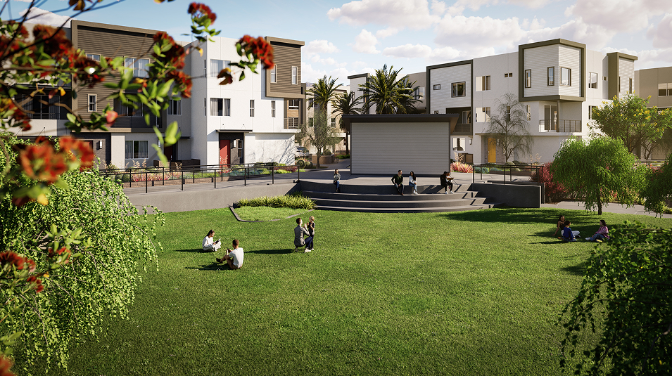 The Row Amenity Park amenity (Park in The Row)