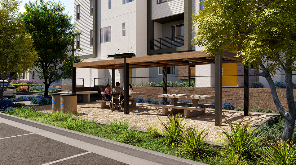 The Row Amenity Picnic 1of2 (Picnic Area in The Row)