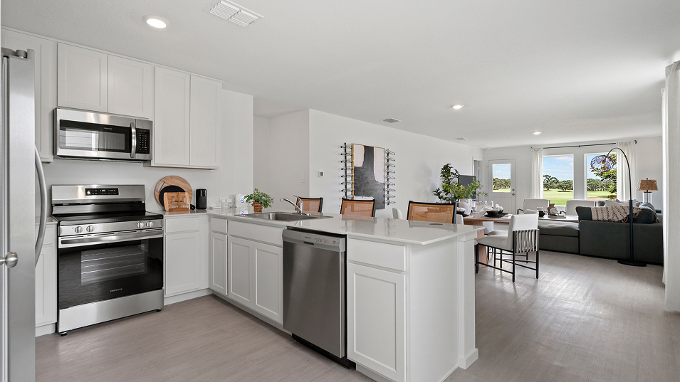 Grove FL Core L062 Sentosa Kitchen F1 Base2 (Sentosa (Kitchen) in Sagebrush)