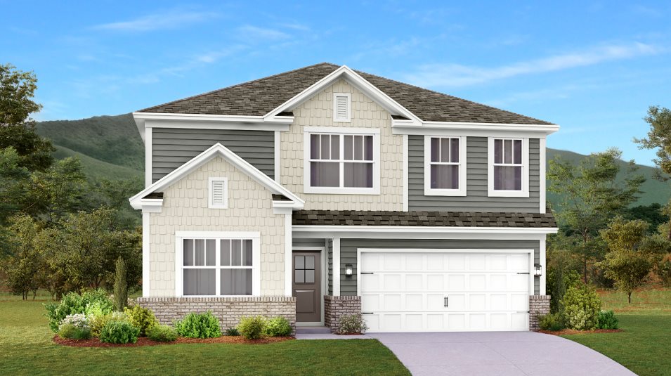 Kingston Exterior Rendering B (Kingston at 2529 Robert Gwynne Drive, Classic Collection)