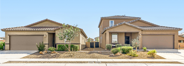 Exterior of a Lennar home