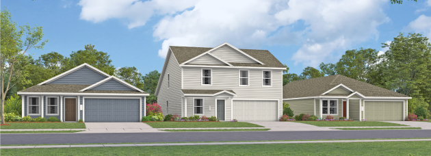 Exterior of a Lennar home