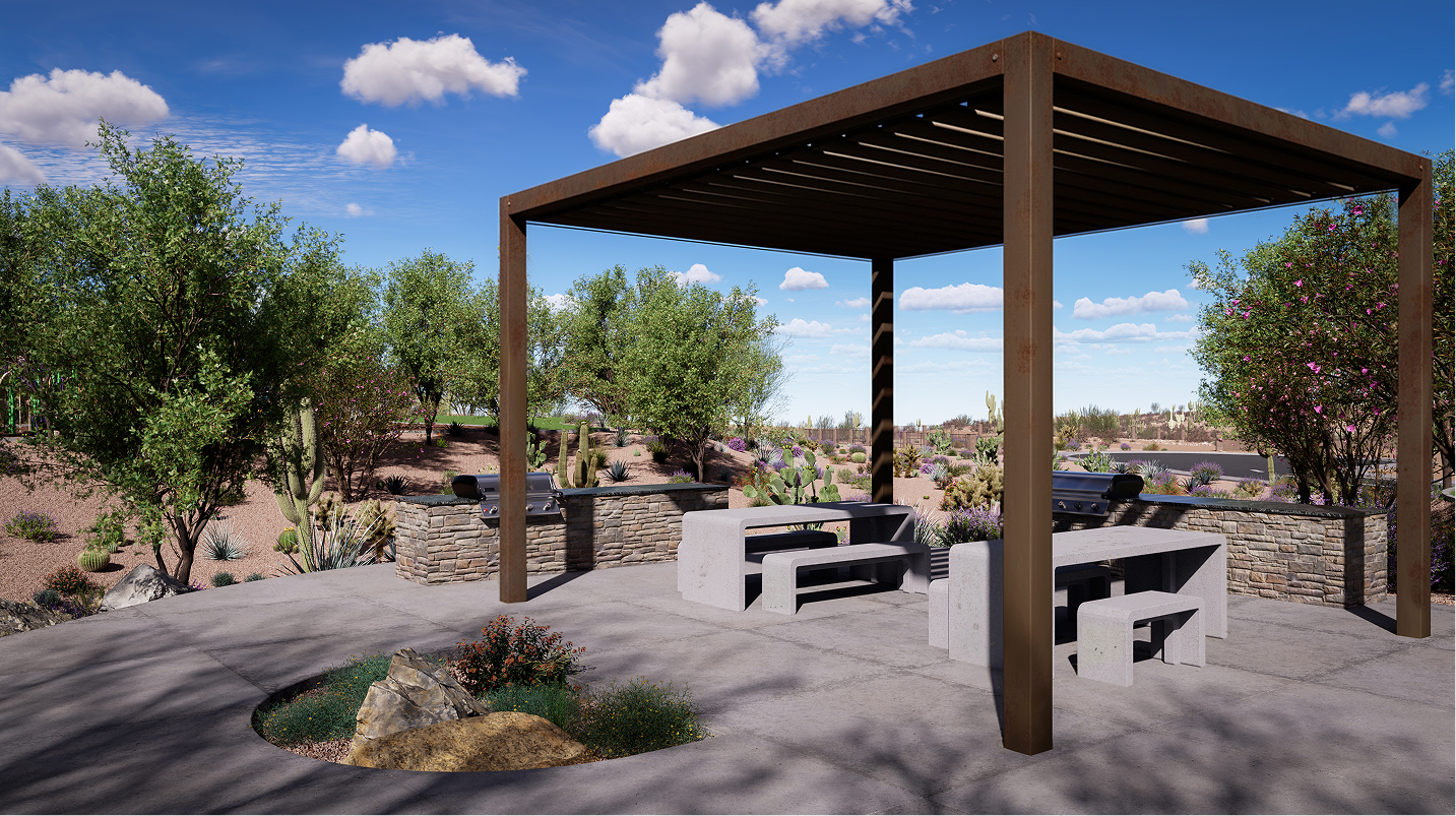 Saddleback Amenity BBQ 1of2 (BBQ Area in Saddleback)