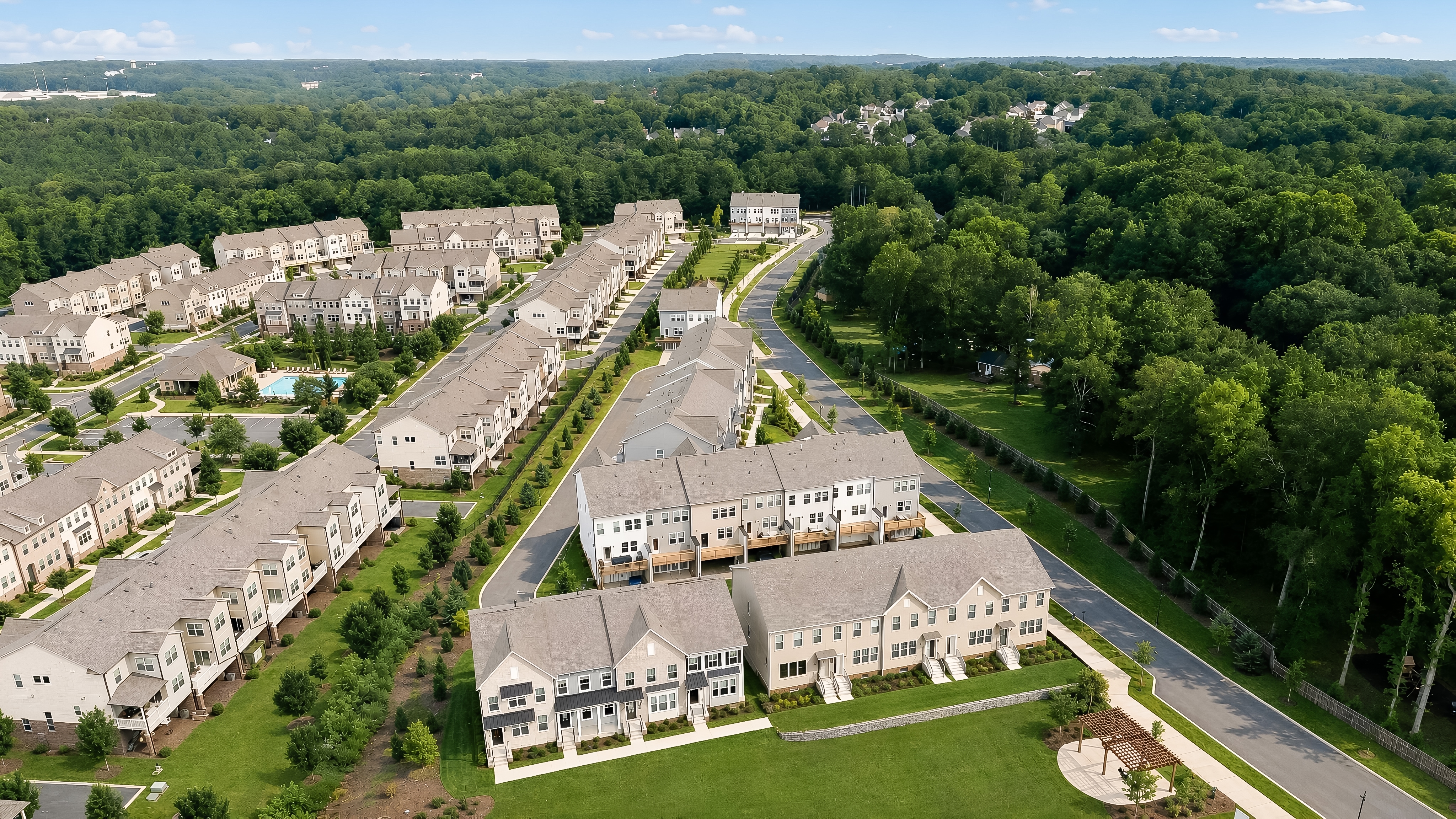 Forrest Crossing Aerial