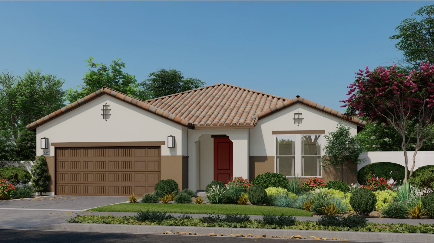 Exterior D - Early California home (Residence 1903 at 5101 Wallflower Way, Lazio | Active Adult 55+)
